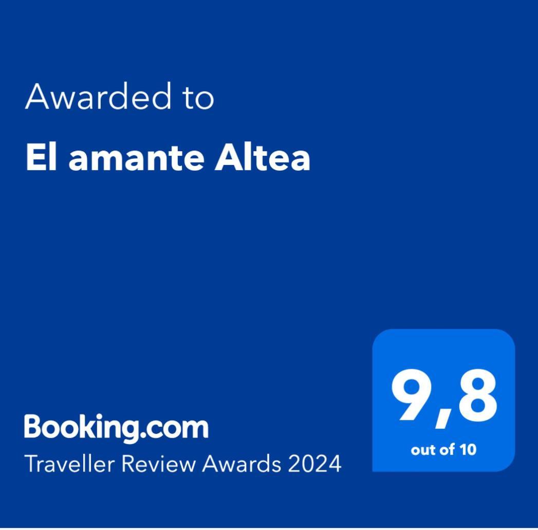 Precioso Apartamento Boutique El Amante (Adults Only) Αλτέα Εξωτερικό φωτογραφία